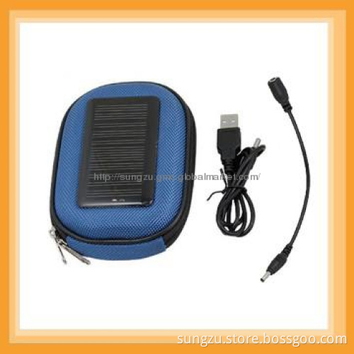 Portable solar rechargeable power bag